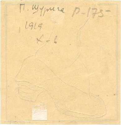 Шурига Пелагея Николаевна. Нога в туфле
